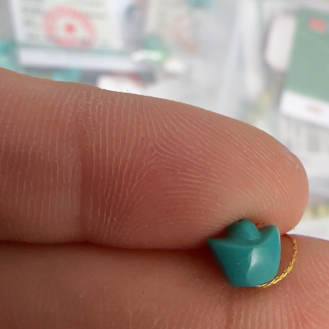 绿松石珠宝半成品未镶嵌