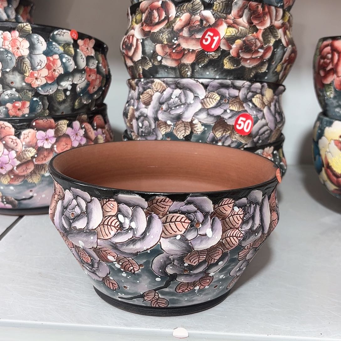 紫砂花盆手工花盆默认微瑕17/10