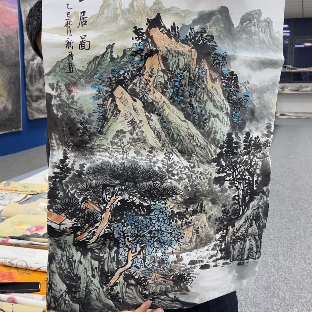 国画纯手绘字画作品欣赏