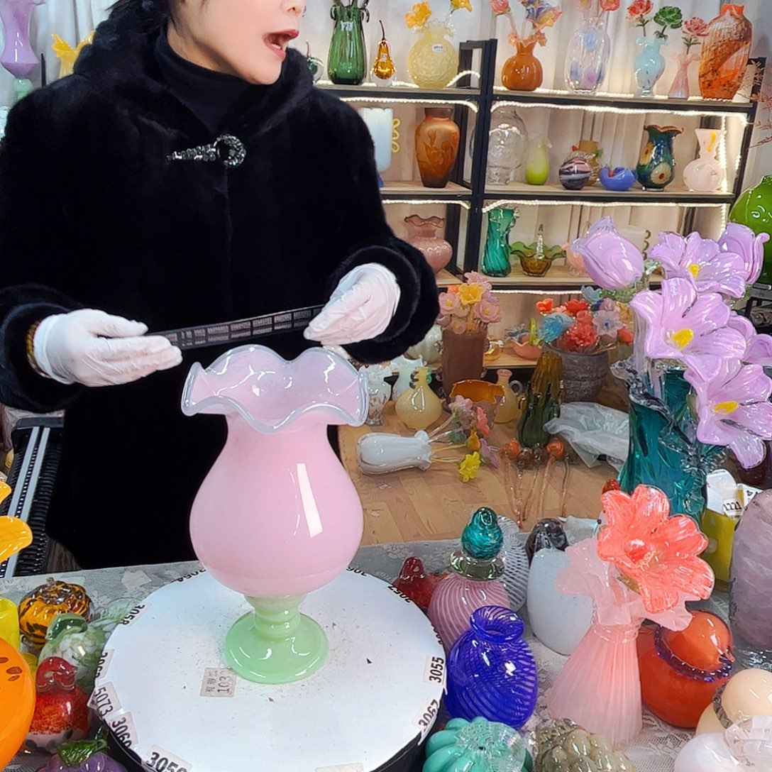 风灯家悦美居琉璃摆件