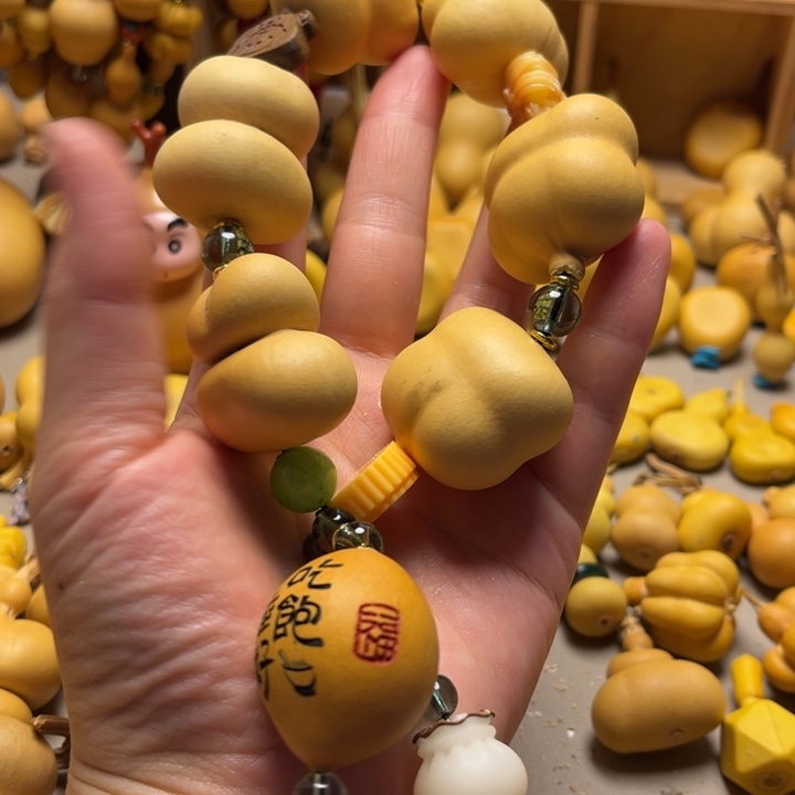 微微微瑕钱袋手持葫芦