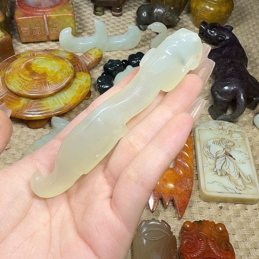 白玉菩提吊坠挂件
