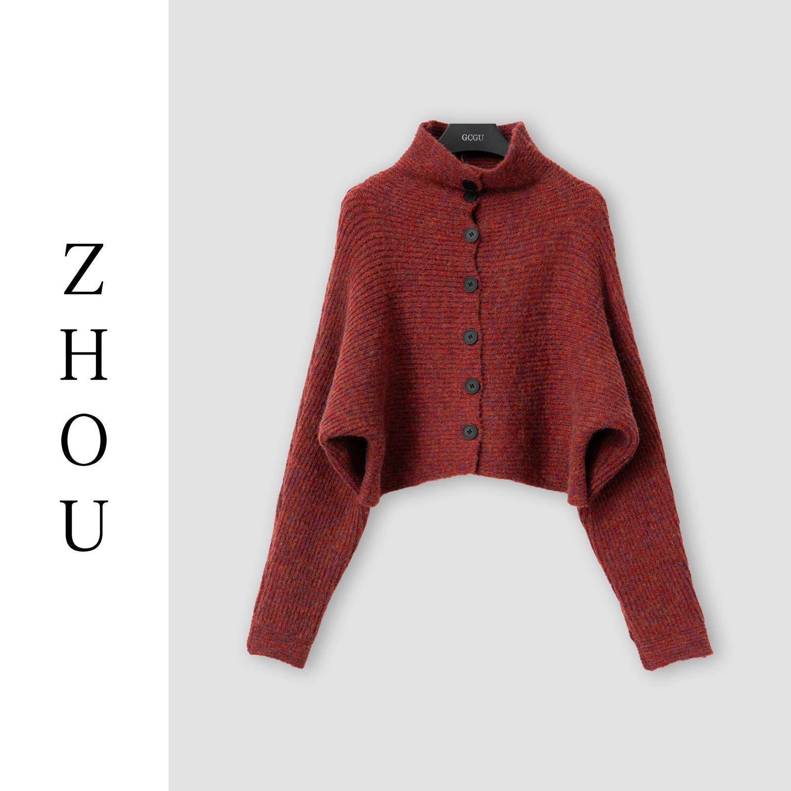 （周哥甄选）红色上衣-32207