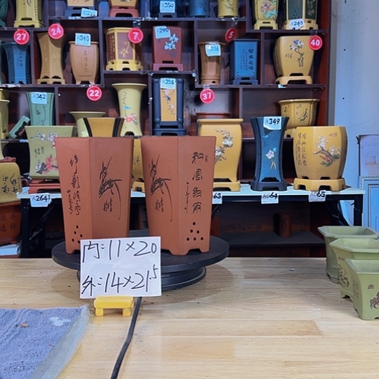 【闪购商品】陶瓷紫砂花盆