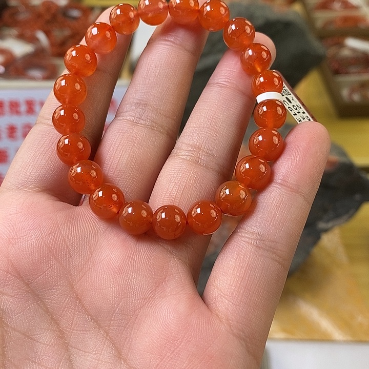 未镶嵌9mm南红玛瑙