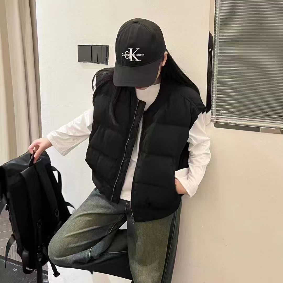 秋冬加厚女士百搭马甲 6602#