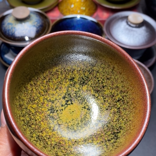 茶盏建盏主人杯茶壶盖碗品茗杯8