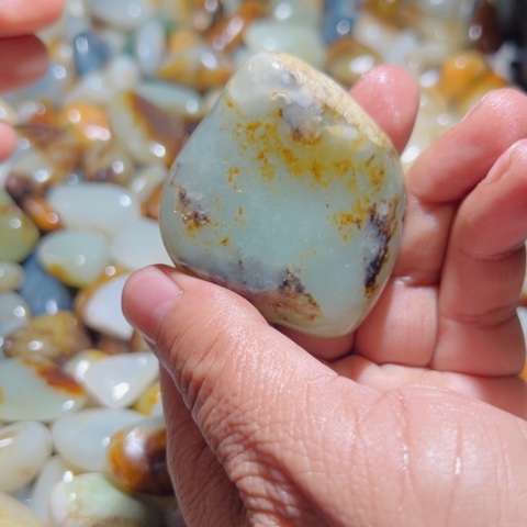 和田玉（糖玉）手链未镶嵌27