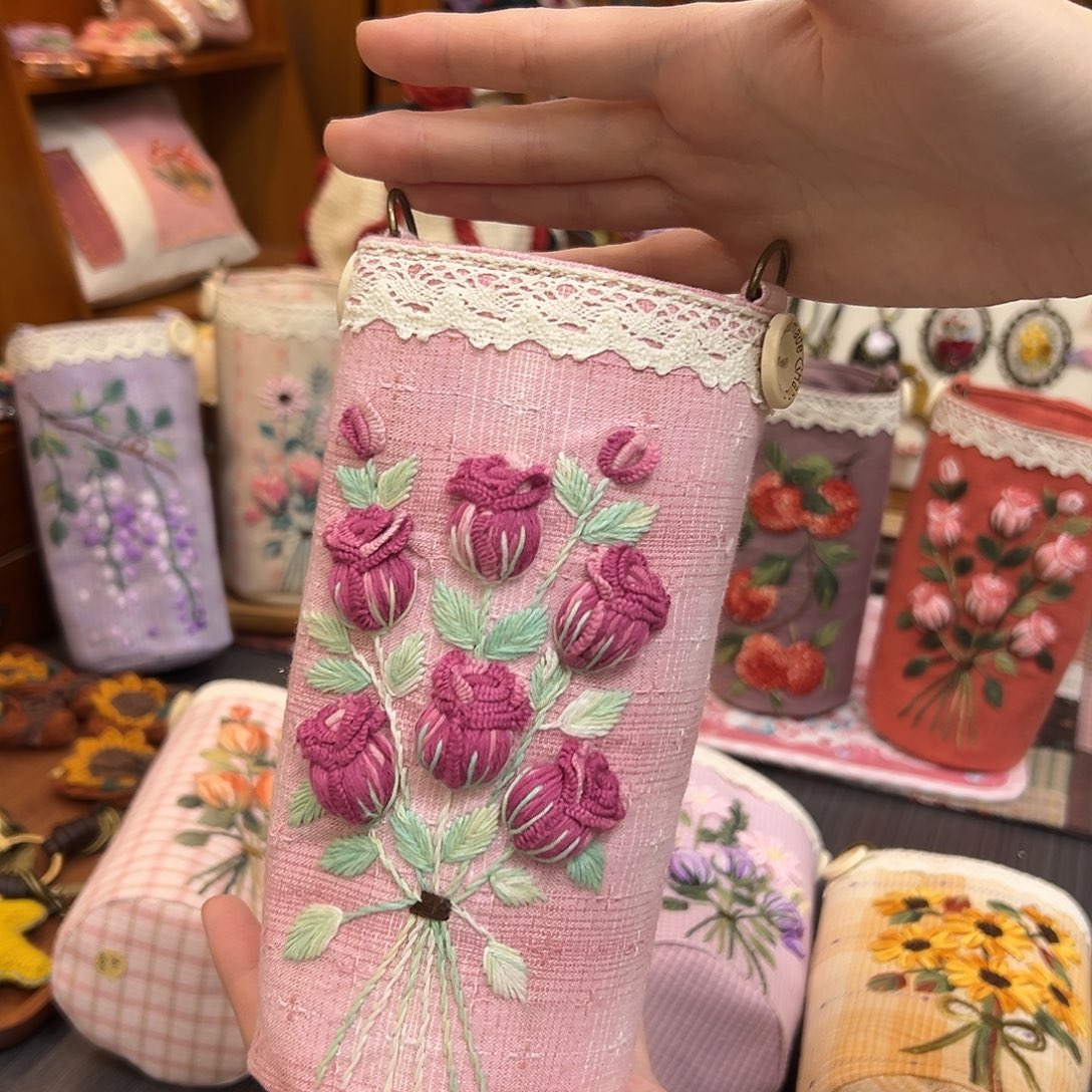 塑料钩织刺绣手工包包玩偶居家用品