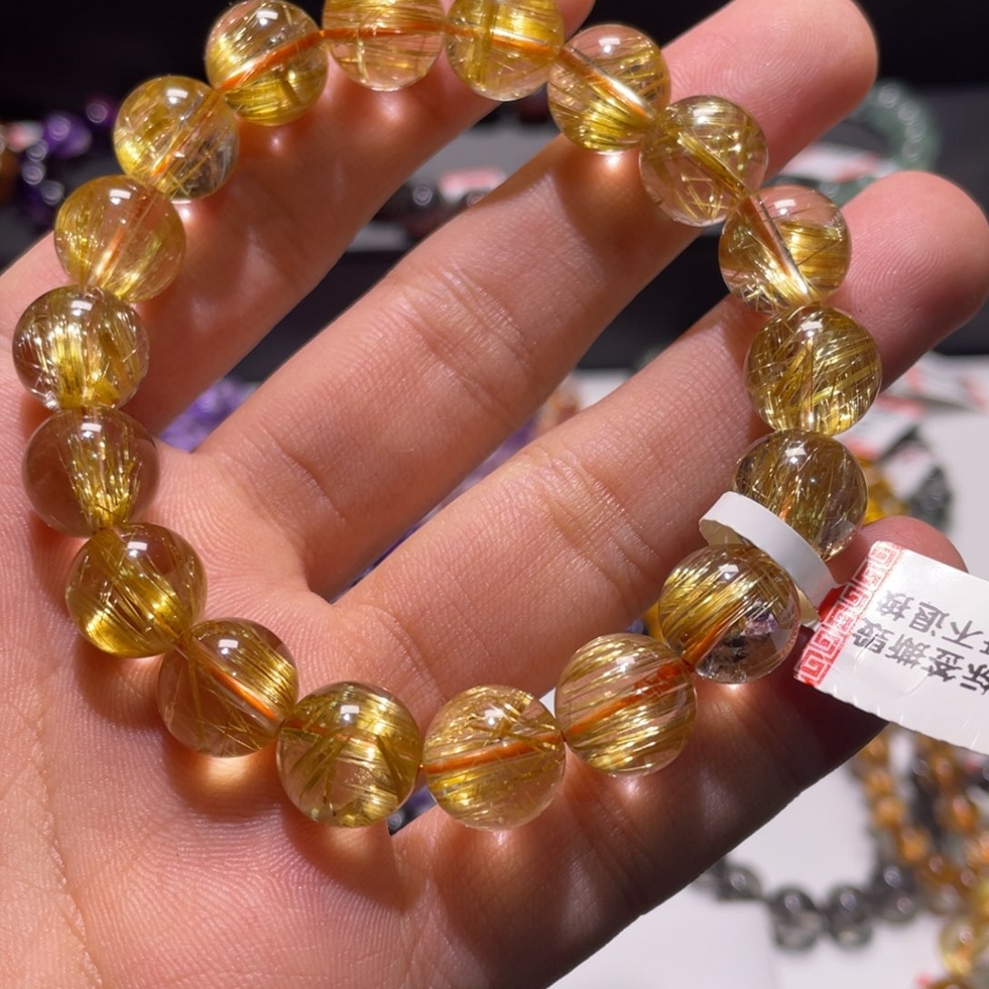 水晶手链未镶嵌钛晶