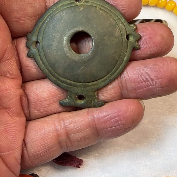 铜铁合金类藏地拾遗藏式吊坠