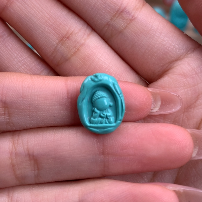 【闪购商品】绿松石雕刻未镶嵌