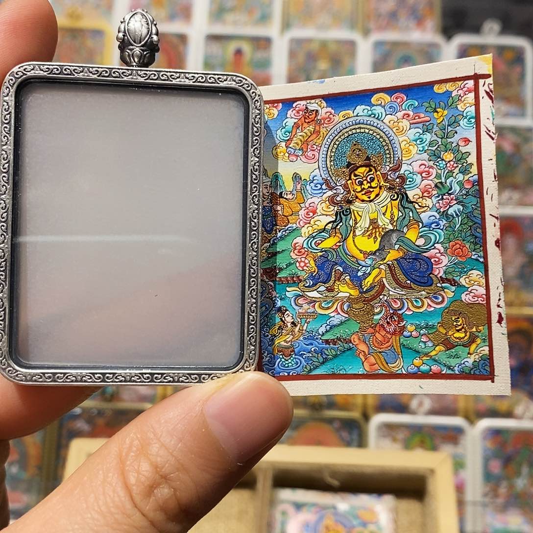 吊坠闪*亮唐卡唐卡艺术研究院的