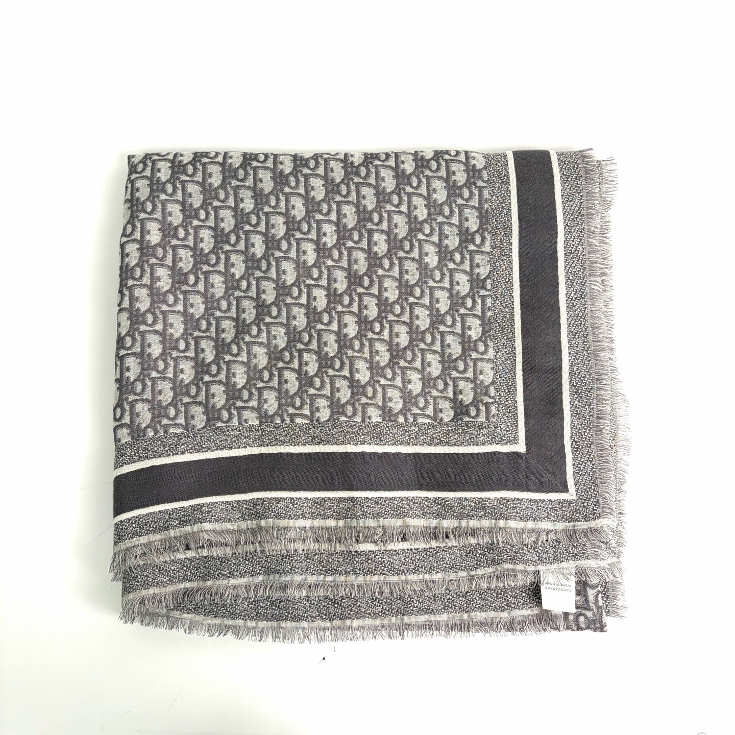 99新 DIOR/迪奥 DIOR迪奥 大披肩大方巾老花印花披肩 99新 bz0814