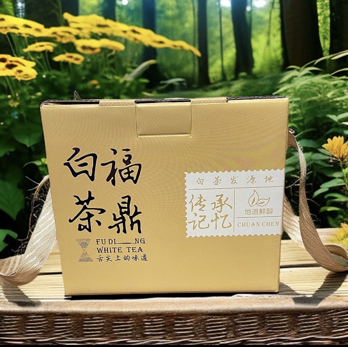 无品牌福鼎白茶.2020年知青茶园荒野荒贡眉竹韵花香特色茶叶