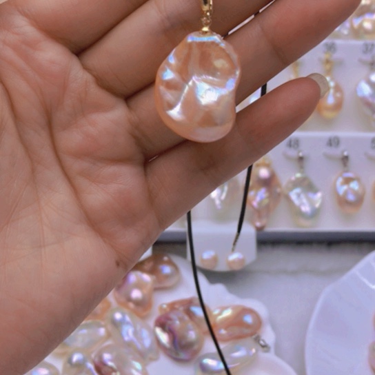 淡水珍珠未镶嵌颈饰