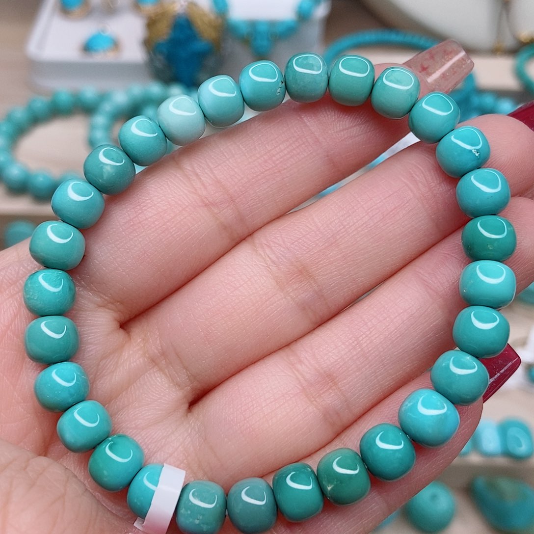 绿松石珠宝奇石未镶嵌