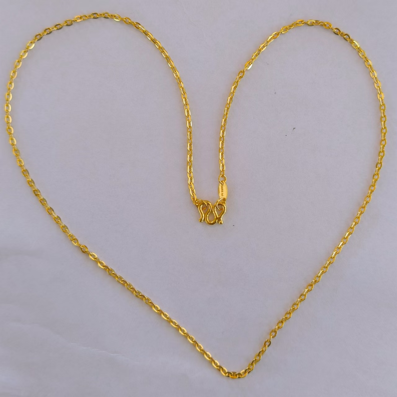 【富远黄金】足金十字项链FYHX050010-2