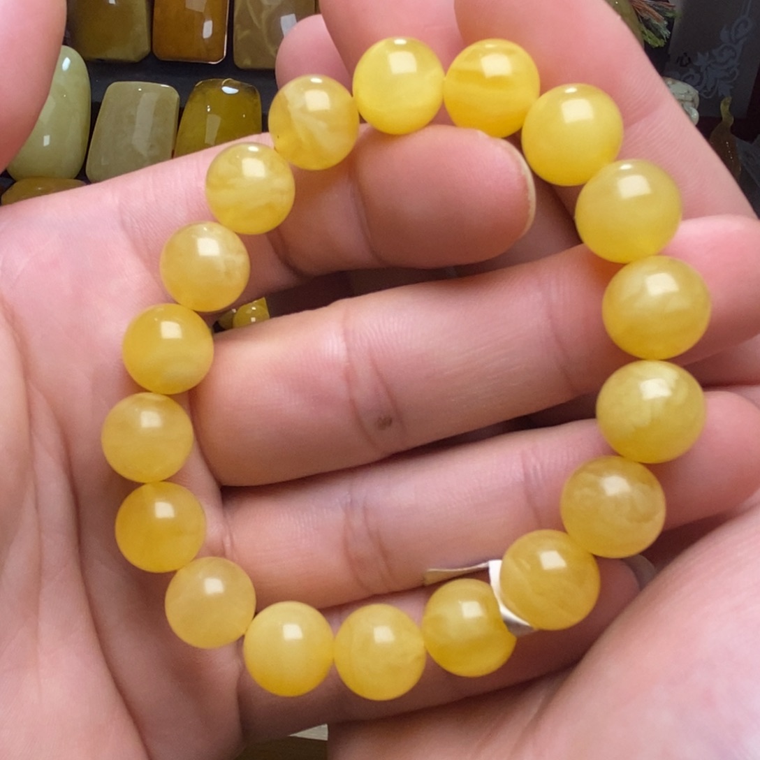 琥珀未镶嵌裸石蜜蜡