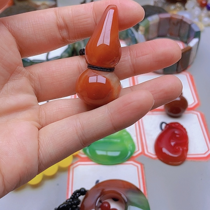 【闪购商品】未镶嵌玛瑙/玉髓珠宝半成品焦****木