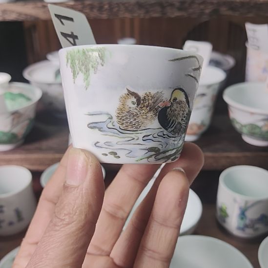 戴玉衡手绘陶瓷杯子