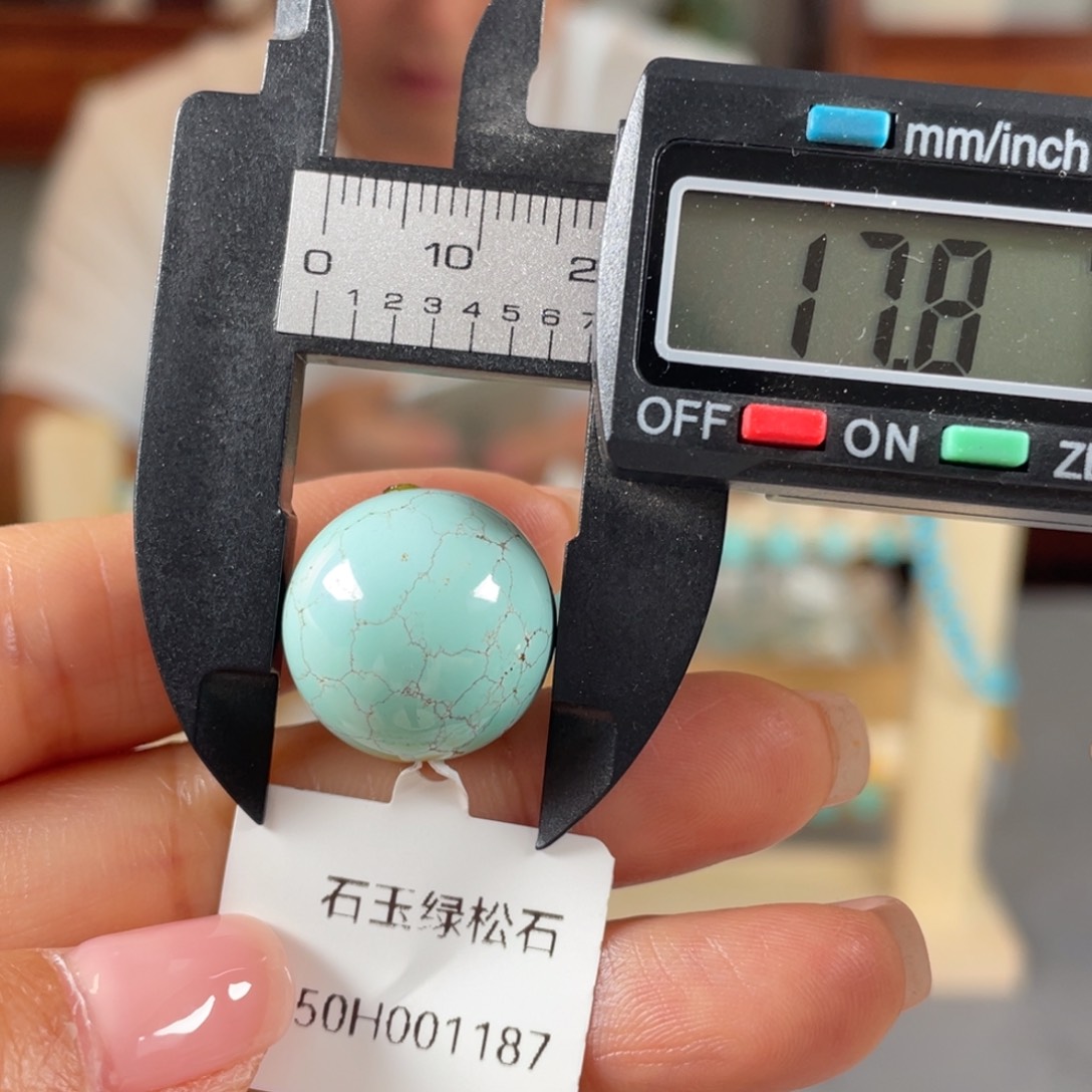 绿松石未镶嵌颈饰