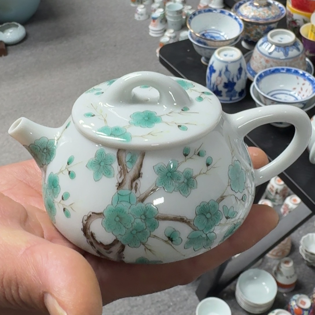 瓷片景德镇仿古手工制作精品展示