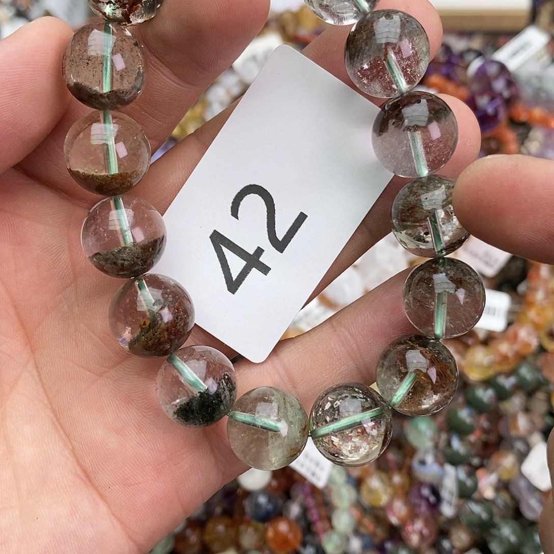 水晶未镶嵌手链手链