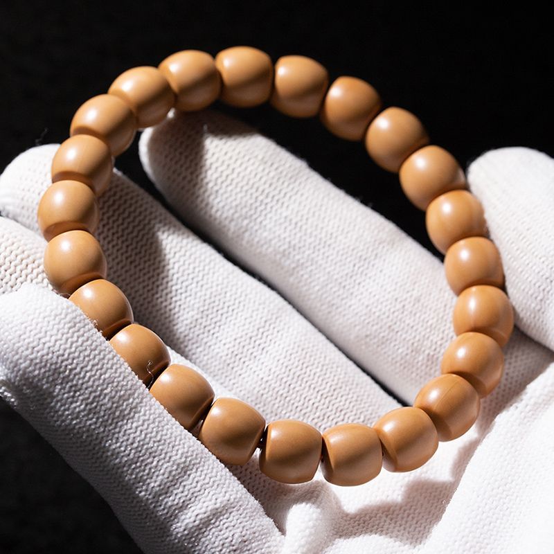 [雅雅]微瑕疵直切哑光猴头直切雕刻手串文玩猴头手串