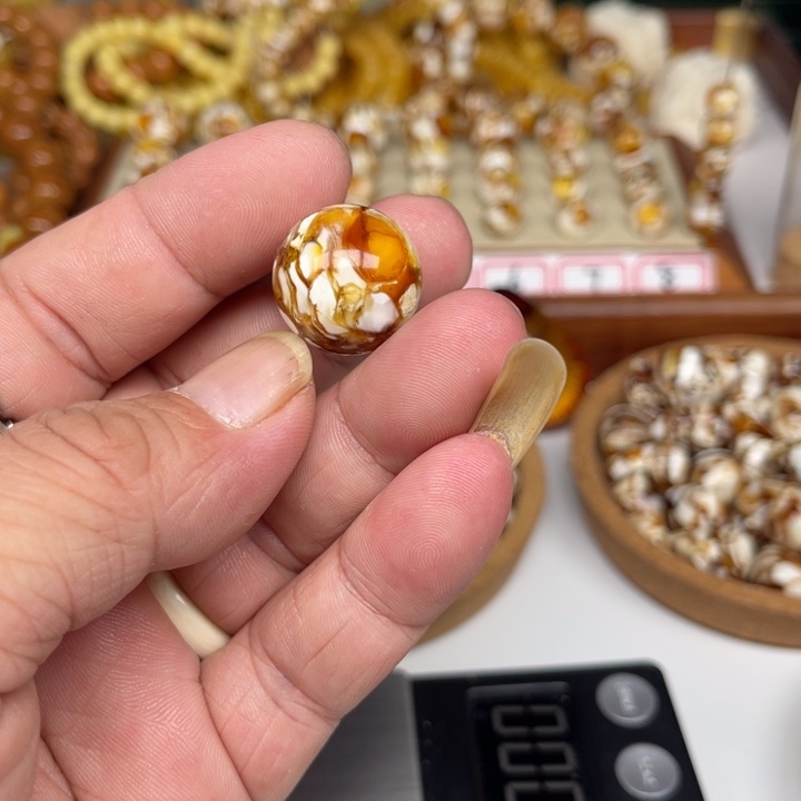 琥珀裸石未镶嵌如*ㅤ73号