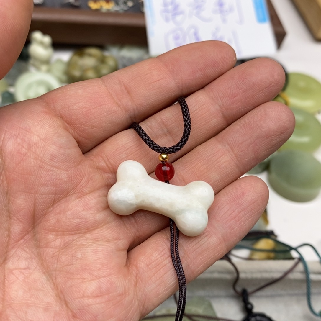 岫玉纯天然岫玉挂件戒指默认微瑕未镶嵌