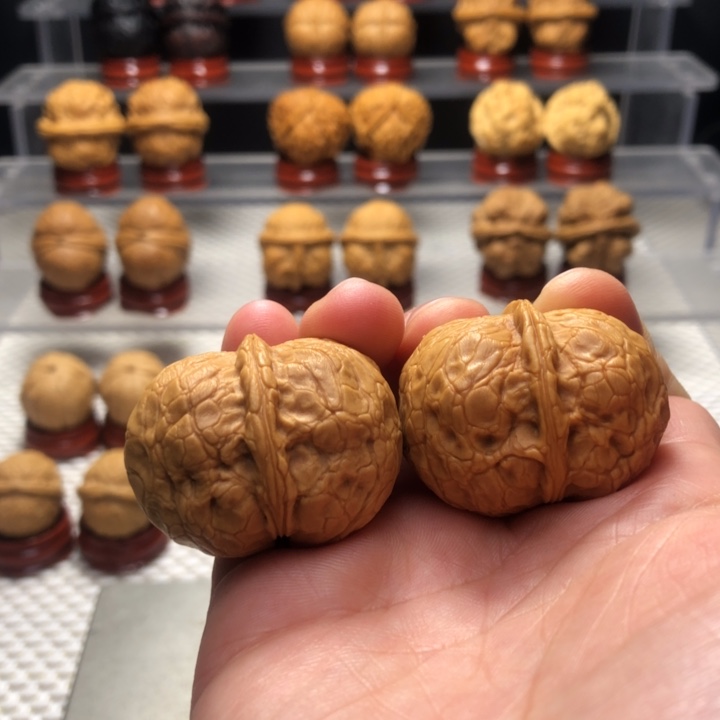 文玩核桃把件5玄武元宝