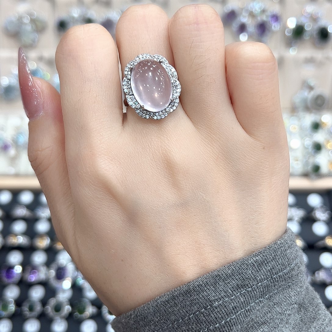 今***·水晶戒指银S925镶嵌