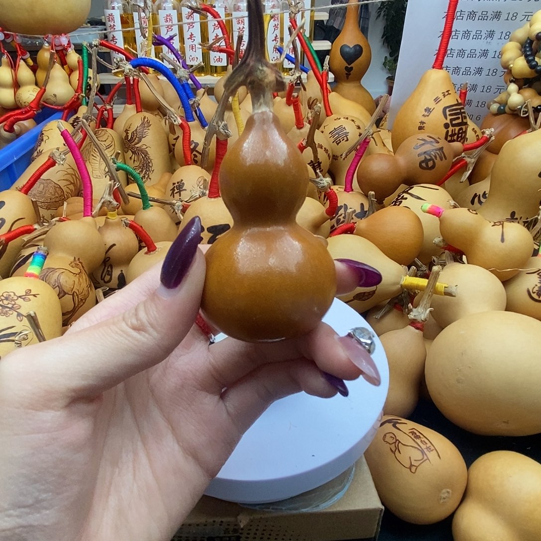 ****1香榧木葫芦工艺美术