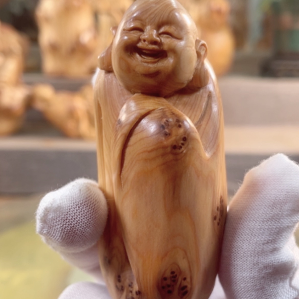 【闪购商品】柏木崖柏工艺品手把件