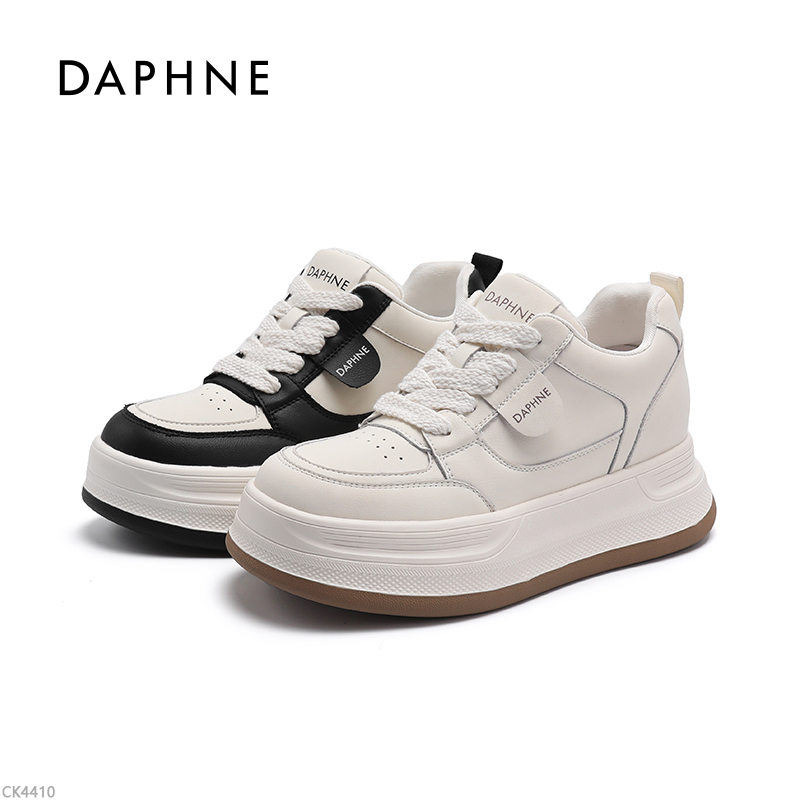 达芙妮小白鞋女2025秋季新款ins潮牌百搭厚底休闲板鞋时尚运动鞋L