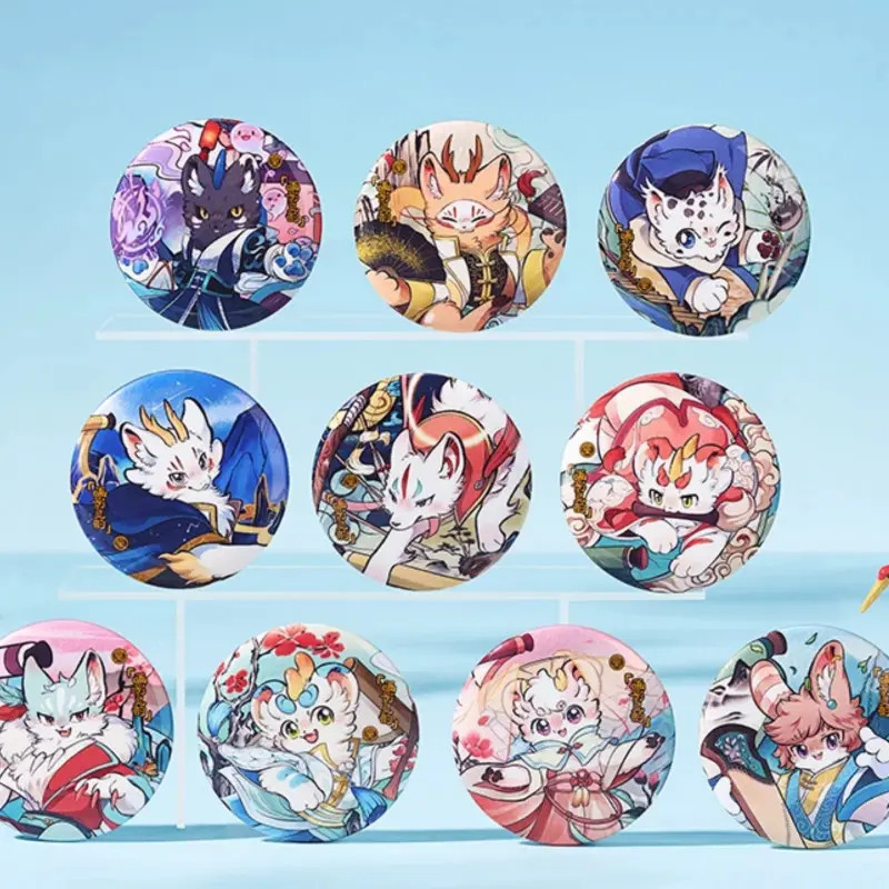 有兽焉-画影灵韵全系列吧唧透卡拍立得色纸亚克力挂件冰箱贴