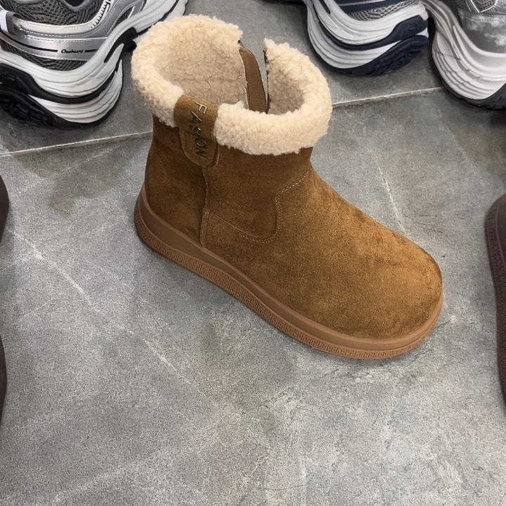 卡莱特斯008200驼色39雪地棉