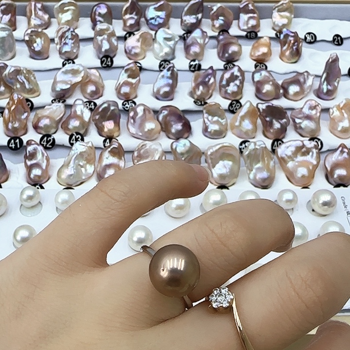 淡水珍珠未镶嵌颈饰