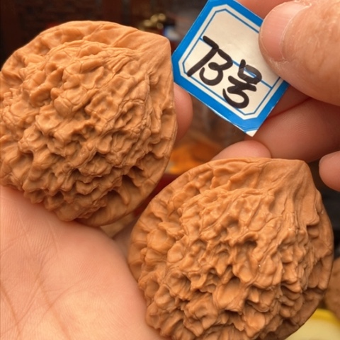 文玩核桃吊坠官帽48