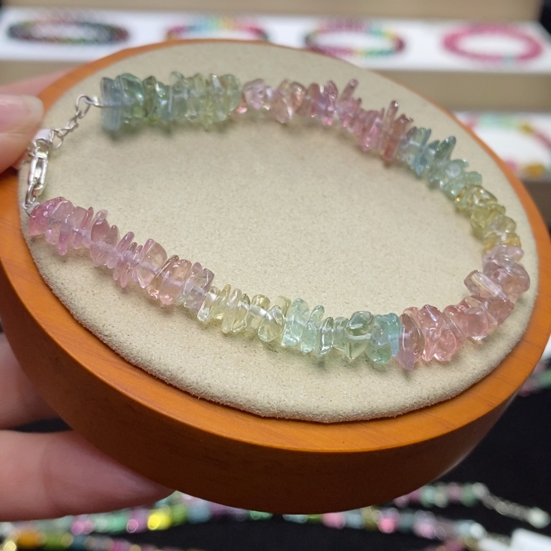 【闪购商品】碧玺手串未镶嵌两天看货期