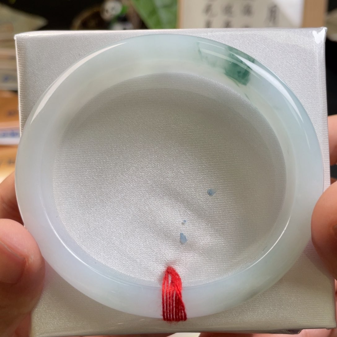 翡翠手镯未镶嵌翡翠手镯6号58贵妃