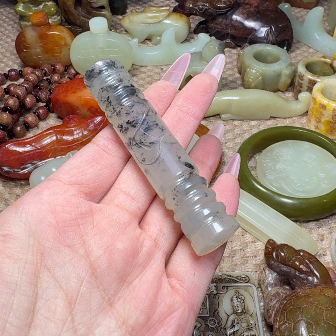 吊坠白玉菩提挂件