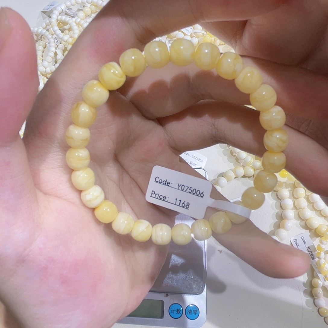 手链琥珀未镶嵌y075006