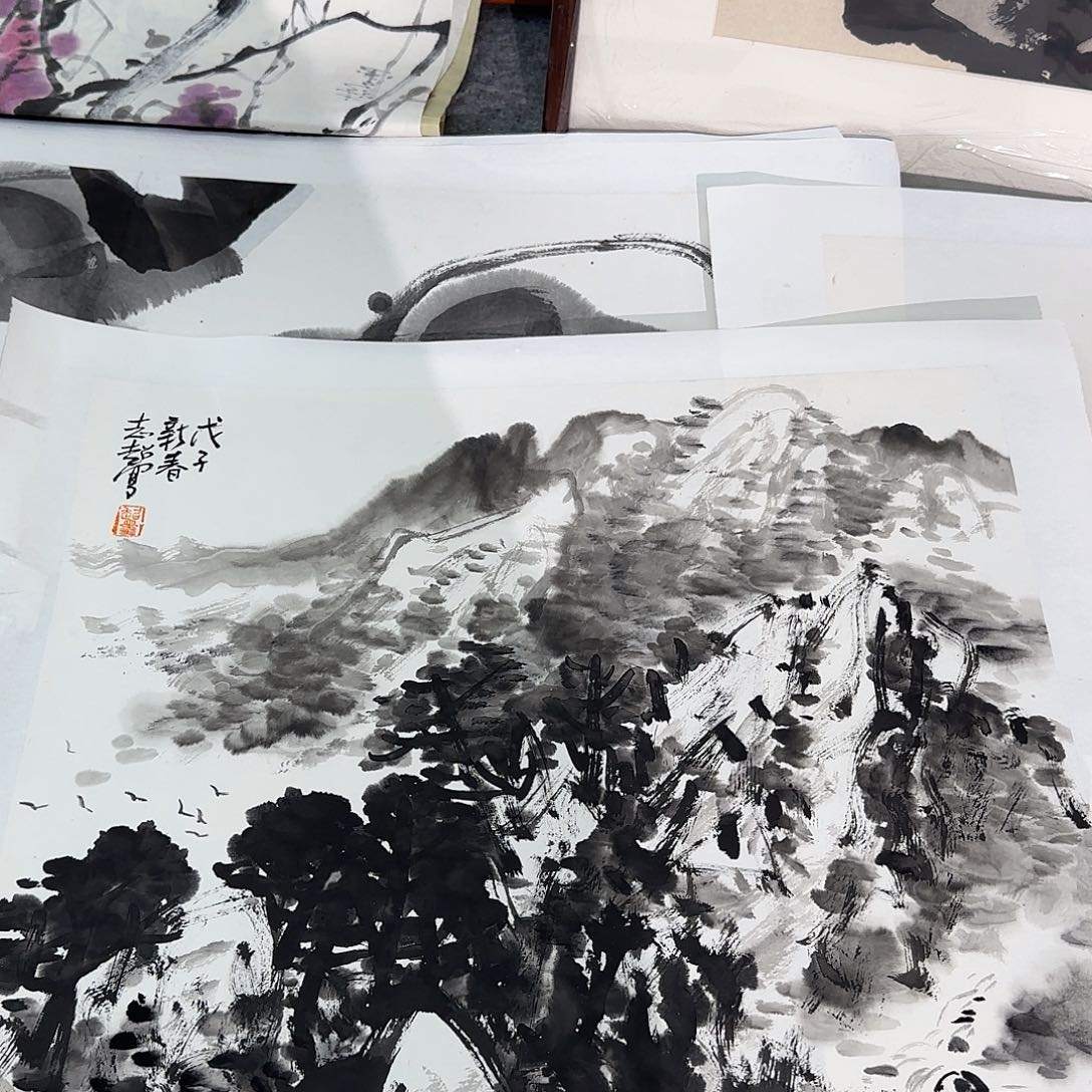 思***洋国画郑志超精品软片