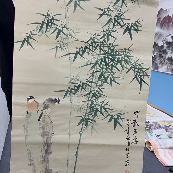 国画手绘国画作品