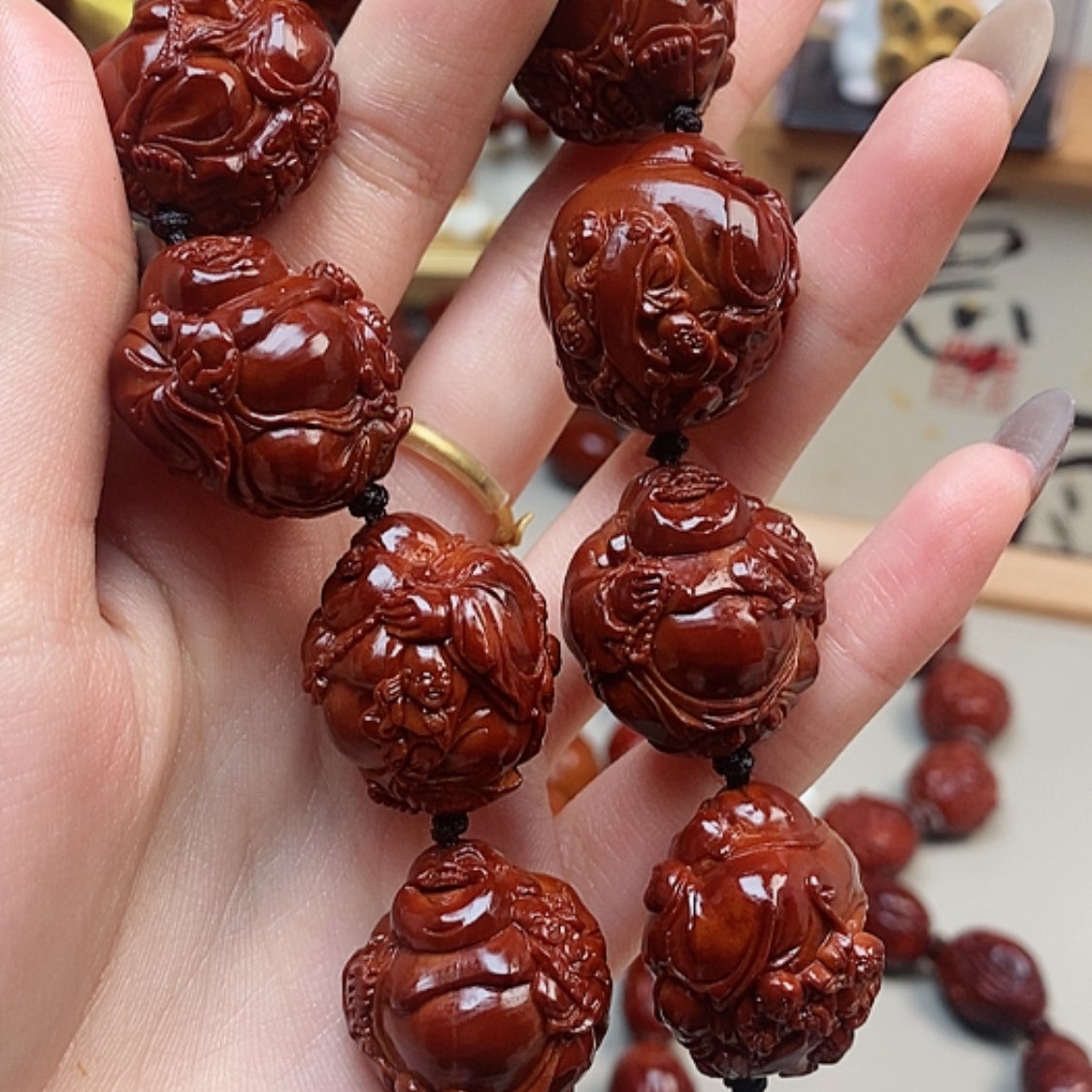 【闪购商品】橄榄核吊坠只***～橄榄，