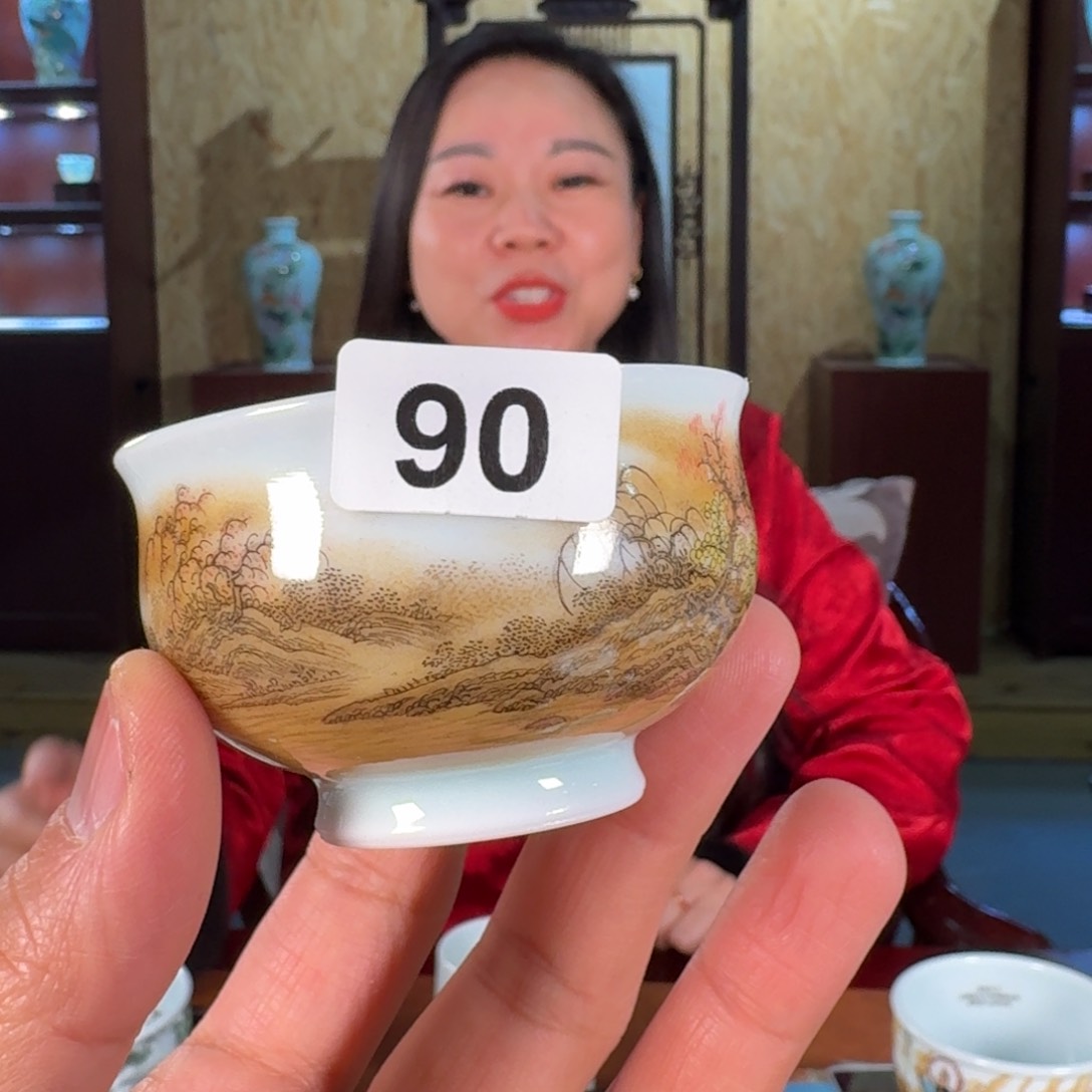 成窑青白瓷茶器精品