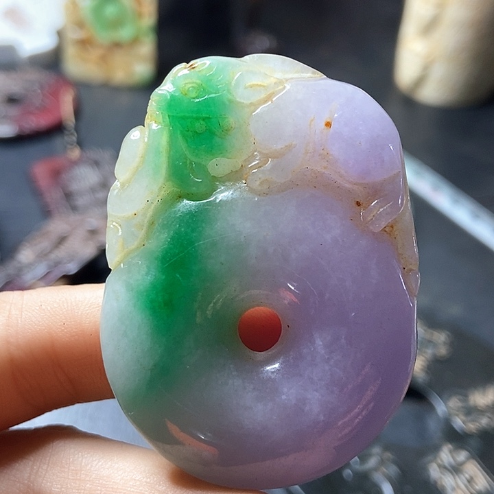 吊坠白玉菩提吊坠