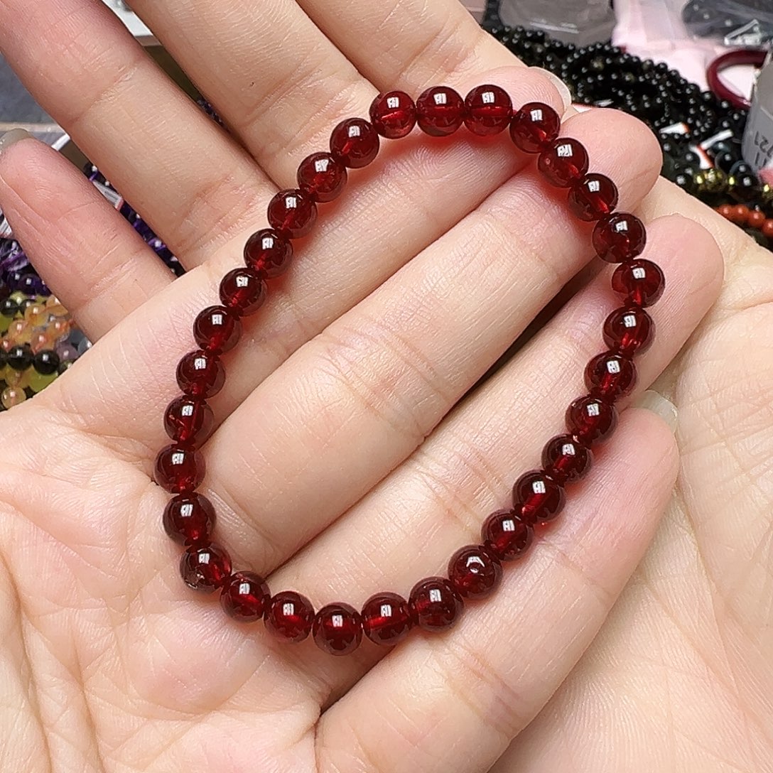 水晶手链未镶嵌多样性发一